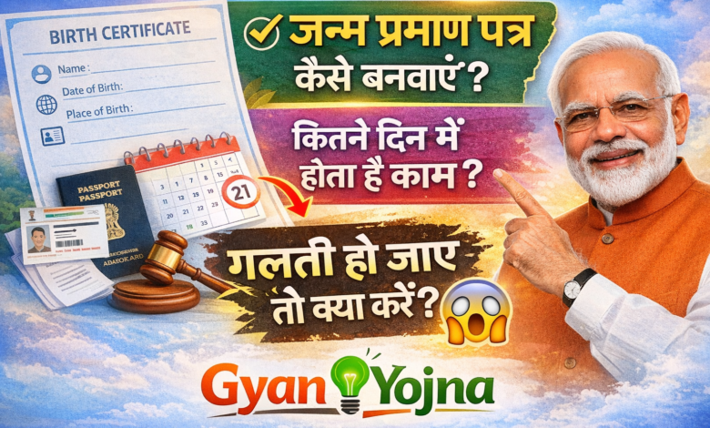 जन्म प्रमाण पत्र कैसे बनवाएं पूरी जानकारी हिंदी में